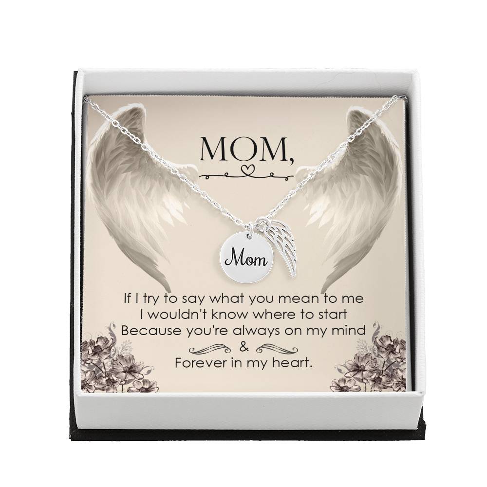 Sample for Joe - Memorial Mom Necklace 9/30