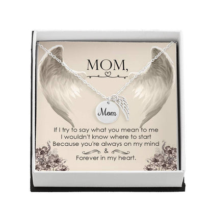 Sample for Joe - Memorial Mom Necklace 9/30