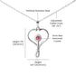 Sample for Joe - Heartscope Necklace 9/30