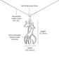 Sample for Joe - Giraffe Necklace 9/30