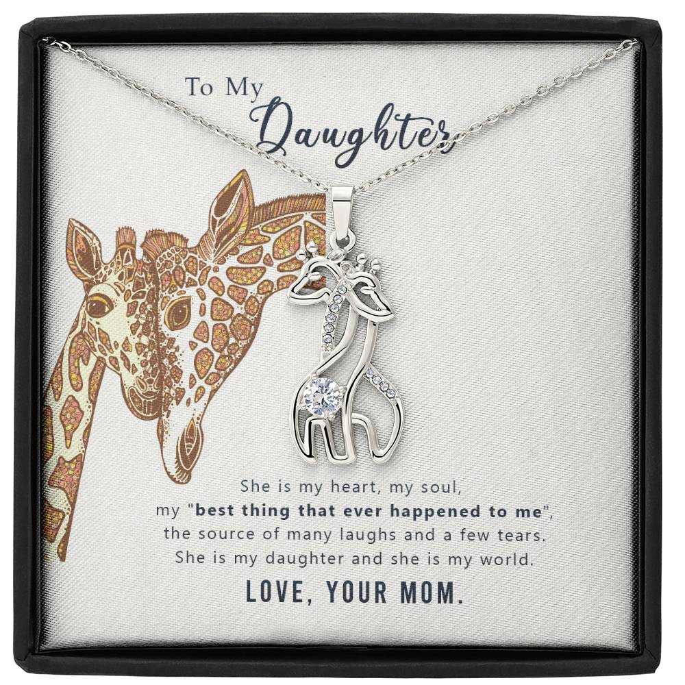 Sample for Joe - Giraffe Necklace 9/30