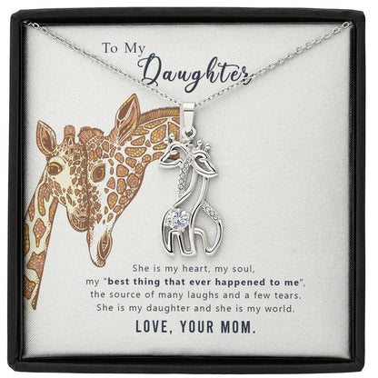 Sample for Joe - Giraffe Necklace 9/30