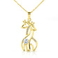 Sample for Joe - Giraffe Necklace 9/30