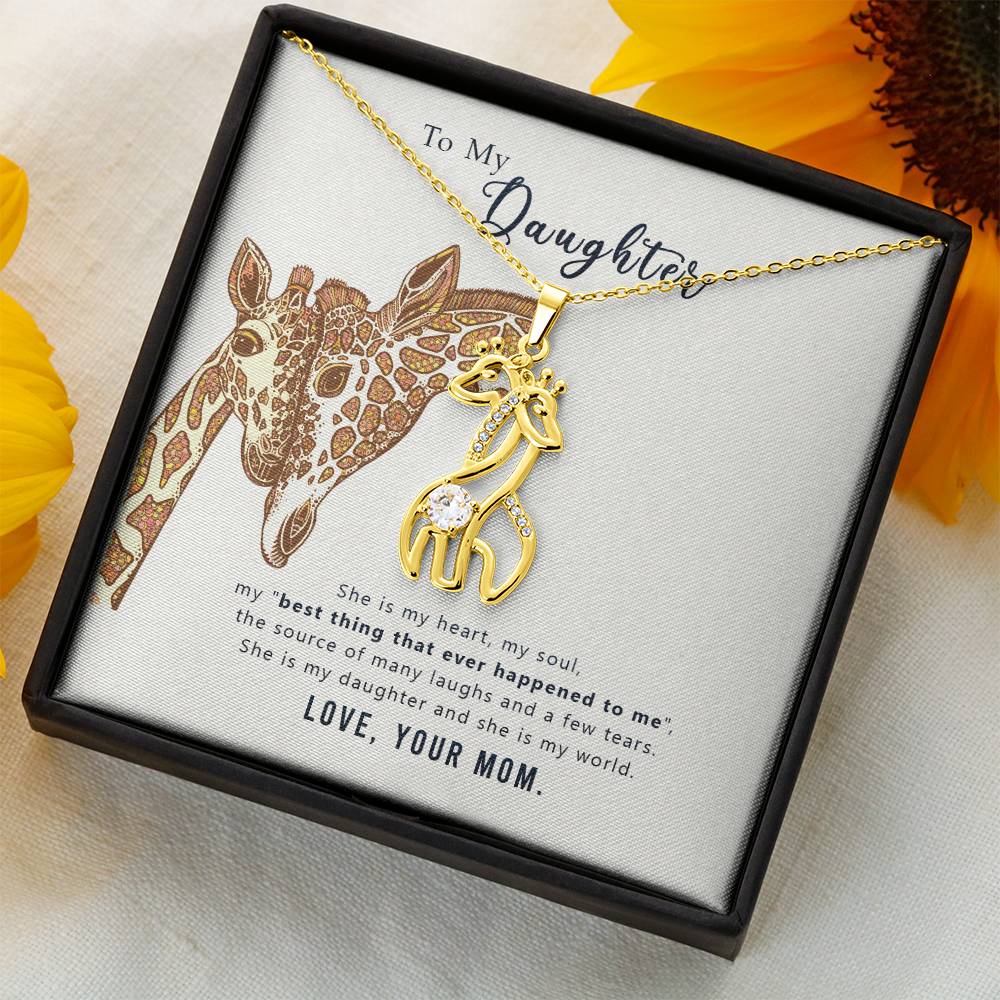 Sample for Joe - Giraffe Necklace 9/30