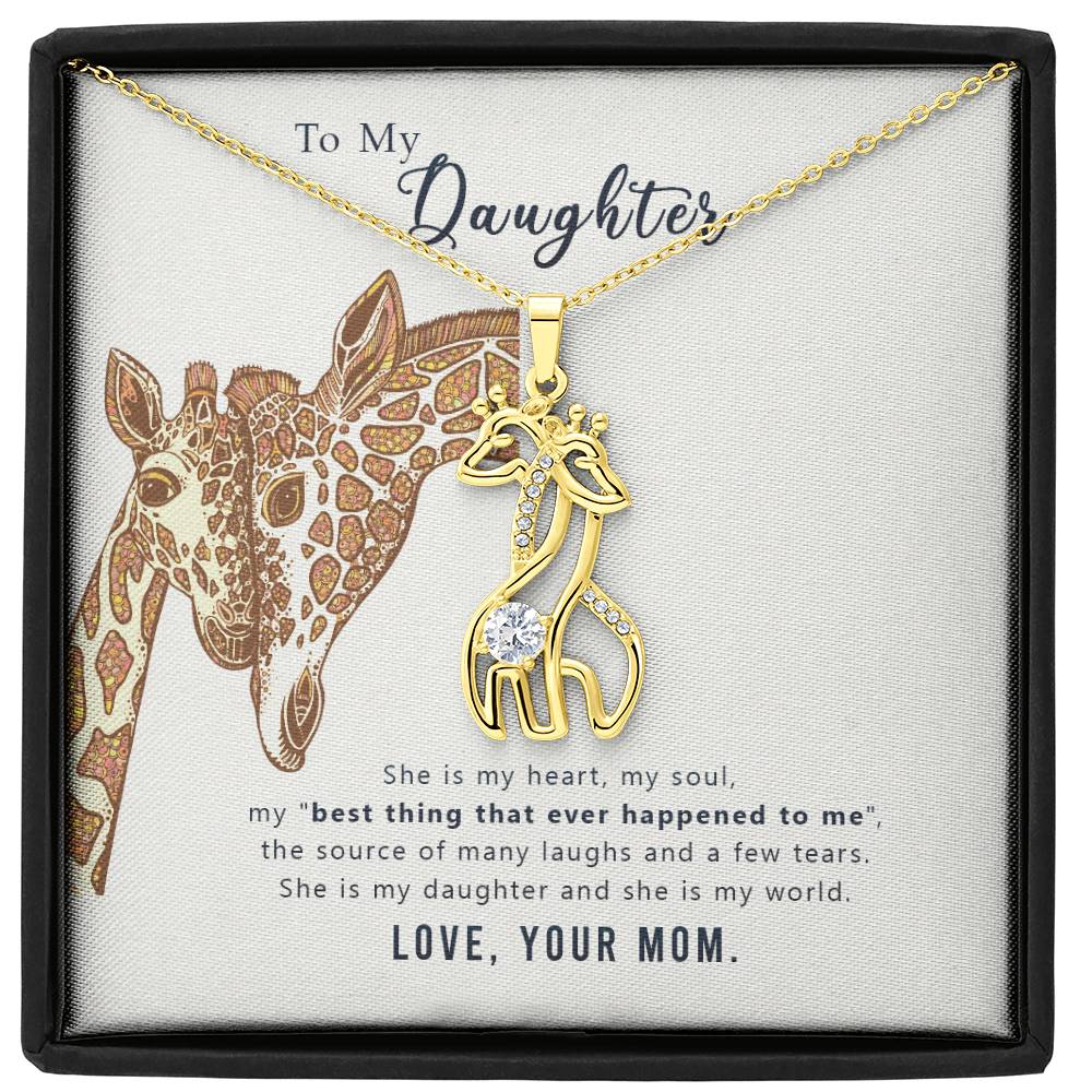 Sample for Joe - Giraffe Necklace 9/30