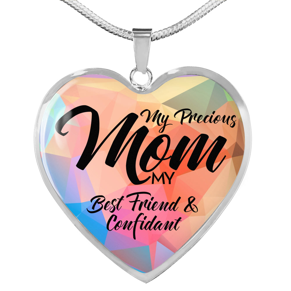 Sample Heart Necklace - My Precious Mom