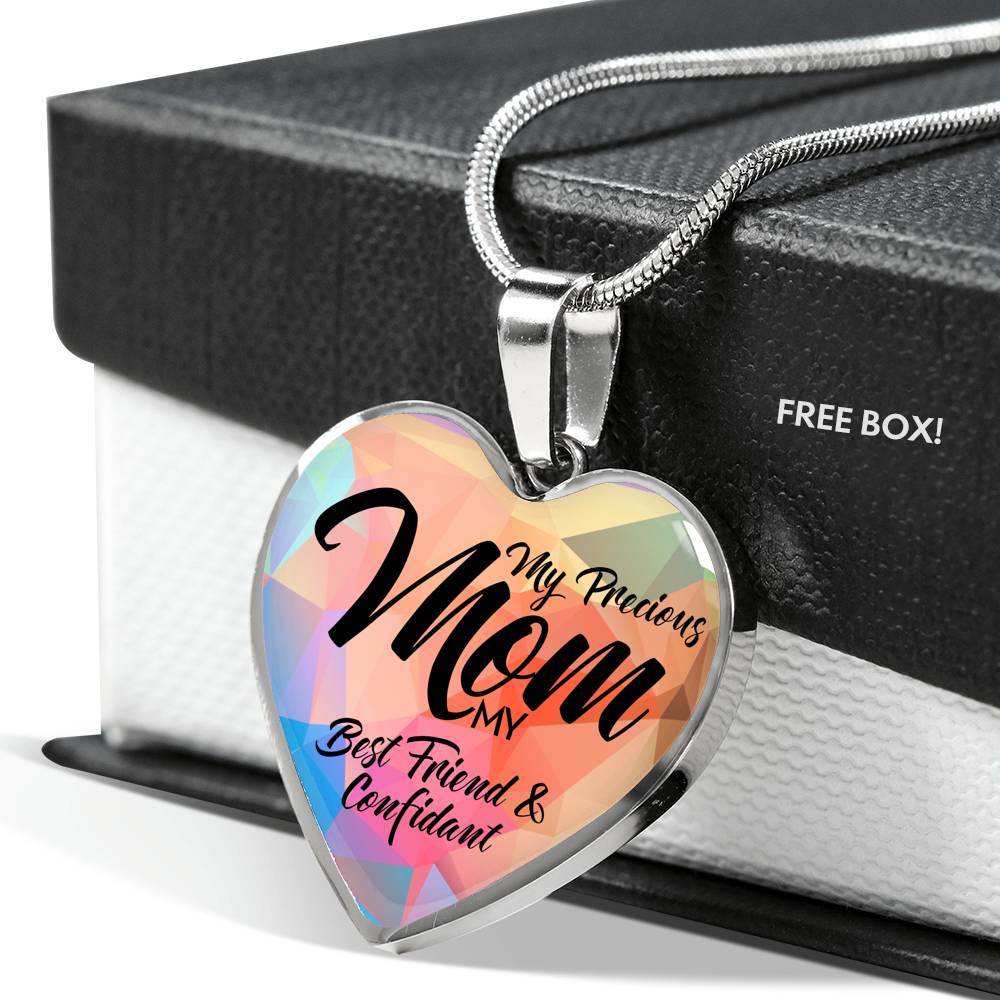 Sample Heart Necklace - My Precious Mom