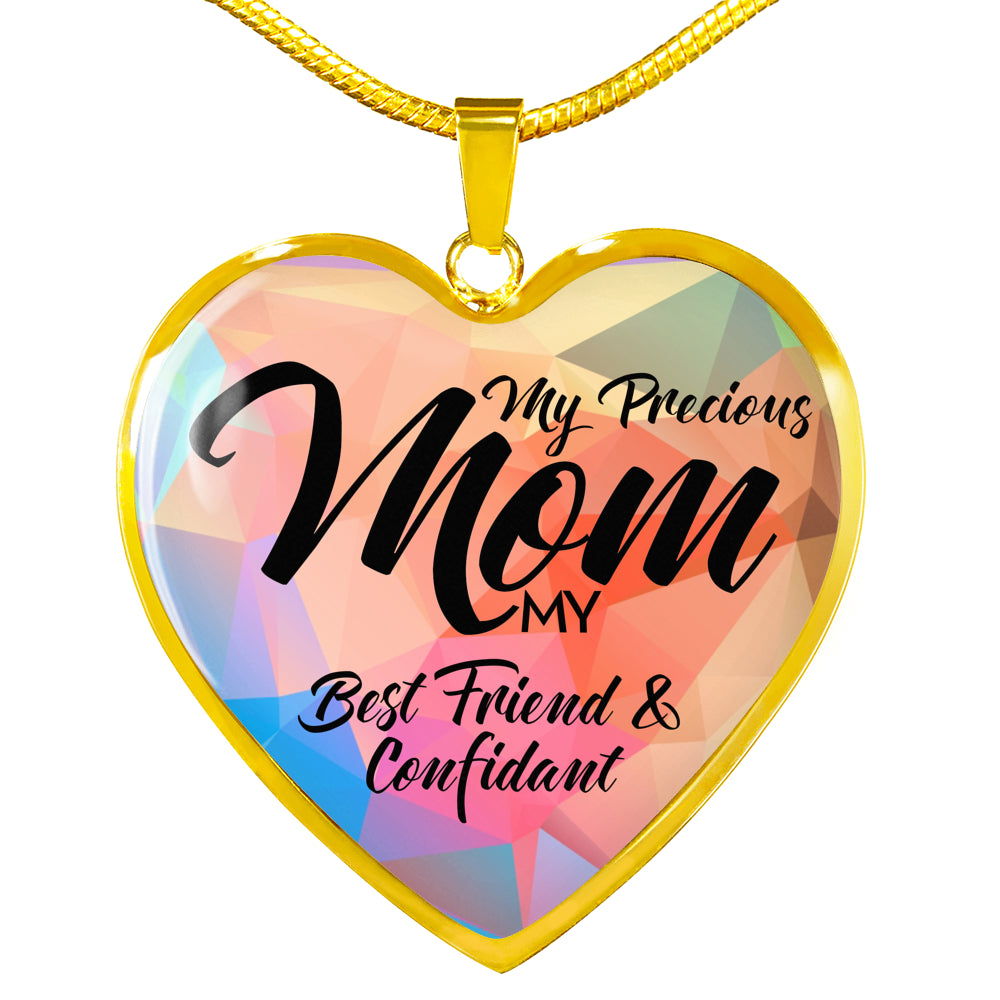 Sample Heart Necklace - My Precious Mom