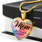 Sample Heart Necklace - My Precious Mom