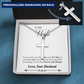 Quang Vo - Stainless Steel Cross (ball chain) with engraving