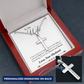 Quang Vo - Stainless Steel Cross (ball chain) with engraving