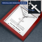 Quang Vo - Stainless Steel Cross (ball chain) with engraving