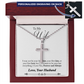 Quang Vo - Stainless Steel Cross (ball chain)