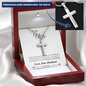 Quang Vo - Stainless Steel Cross (snake Chain) with engraving