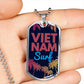 Sample Dog Tag - Vietnam Surf