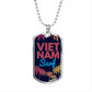 Sample Dog Tag - Vietnam Surf