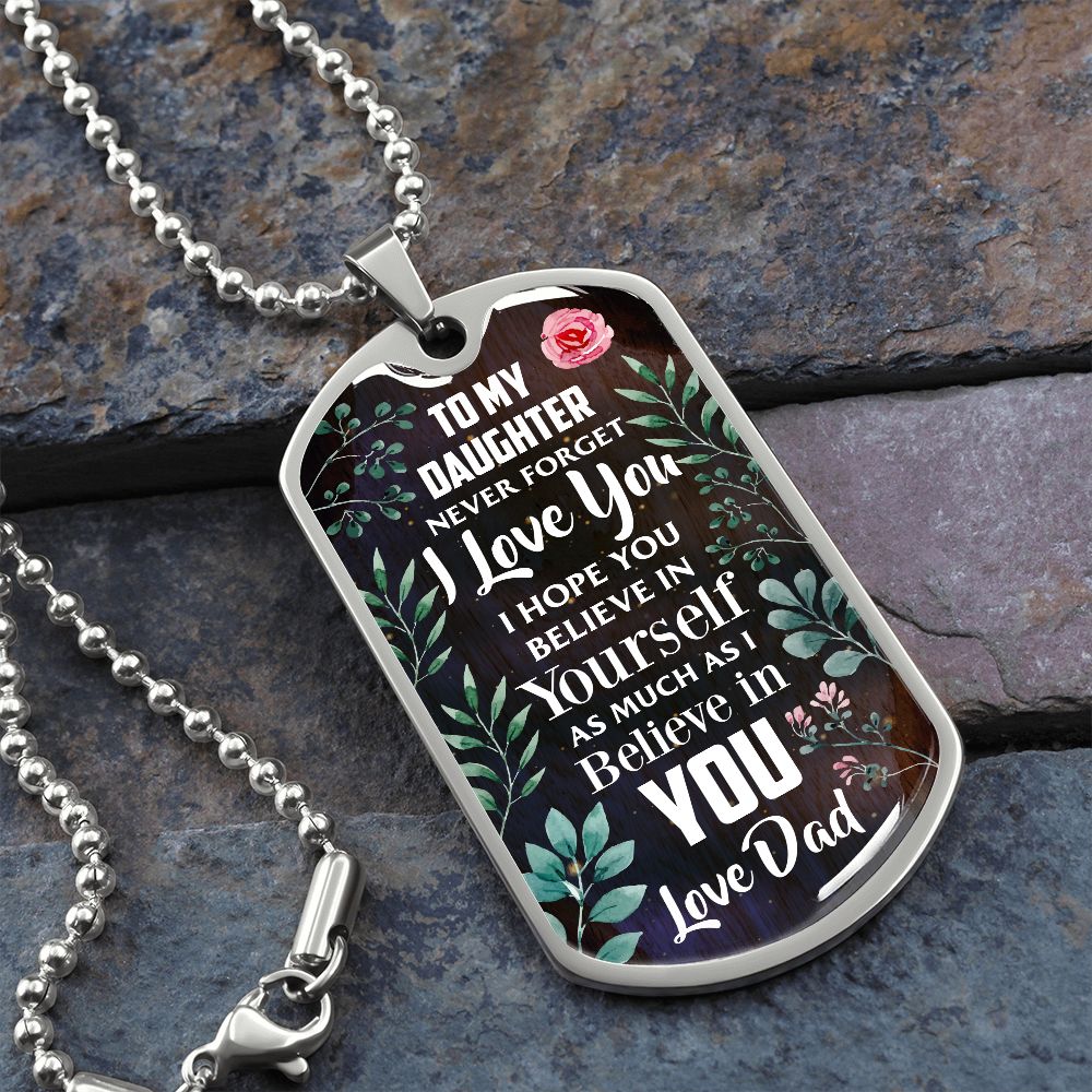 To My Daughter Never Forget
