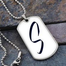 Load image into Gallery viewer, Dog Tag Necklace (Sample)
