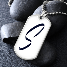 Load image into Gallery viewer, Dog Tag Necklace (Sample)

