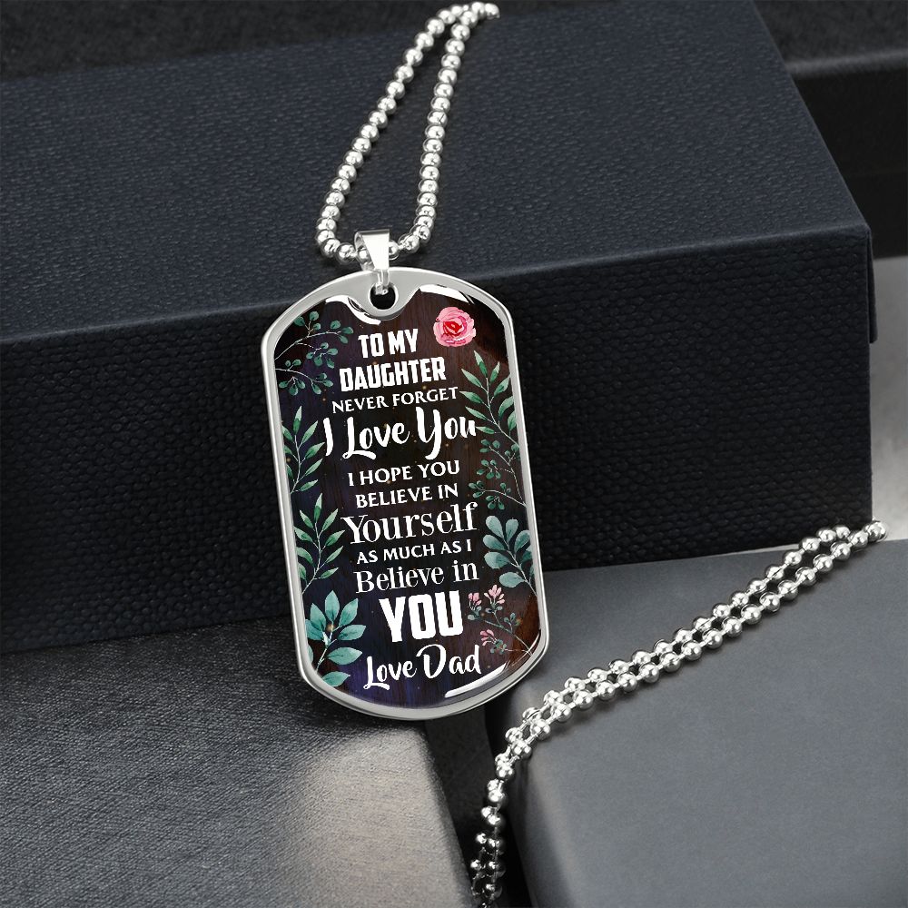 To My Daughter Never Forget