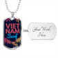 Sample Dog Tag - Vietnam Surf