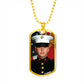 Sample Dog Tag - American Soldier