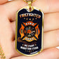 Sample Dog Tag - Firefighter