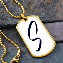 Load image into Gallery viewer, Dog Tag Necklace (Sample)
