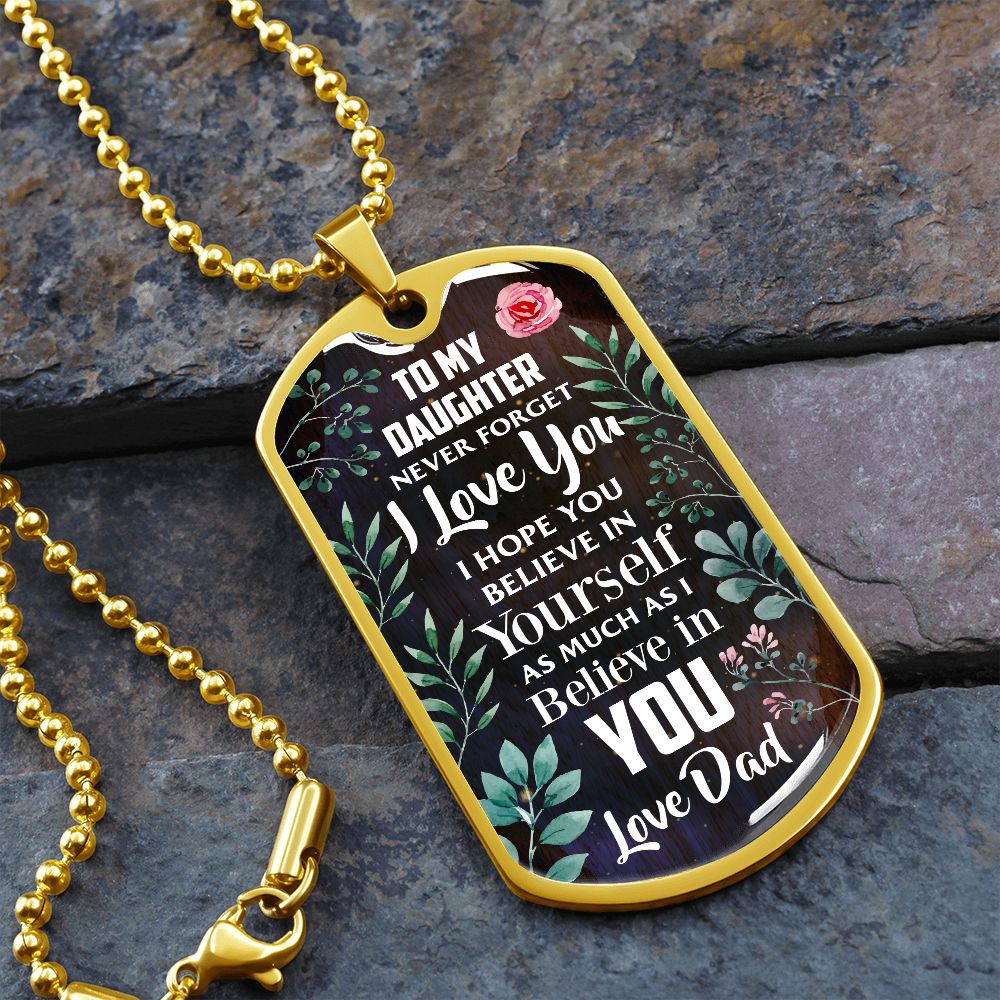 To My Daughter Never Forget