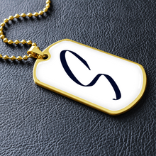 Load image into Gallery viewer, Dog Tag Necklace (Sample)

