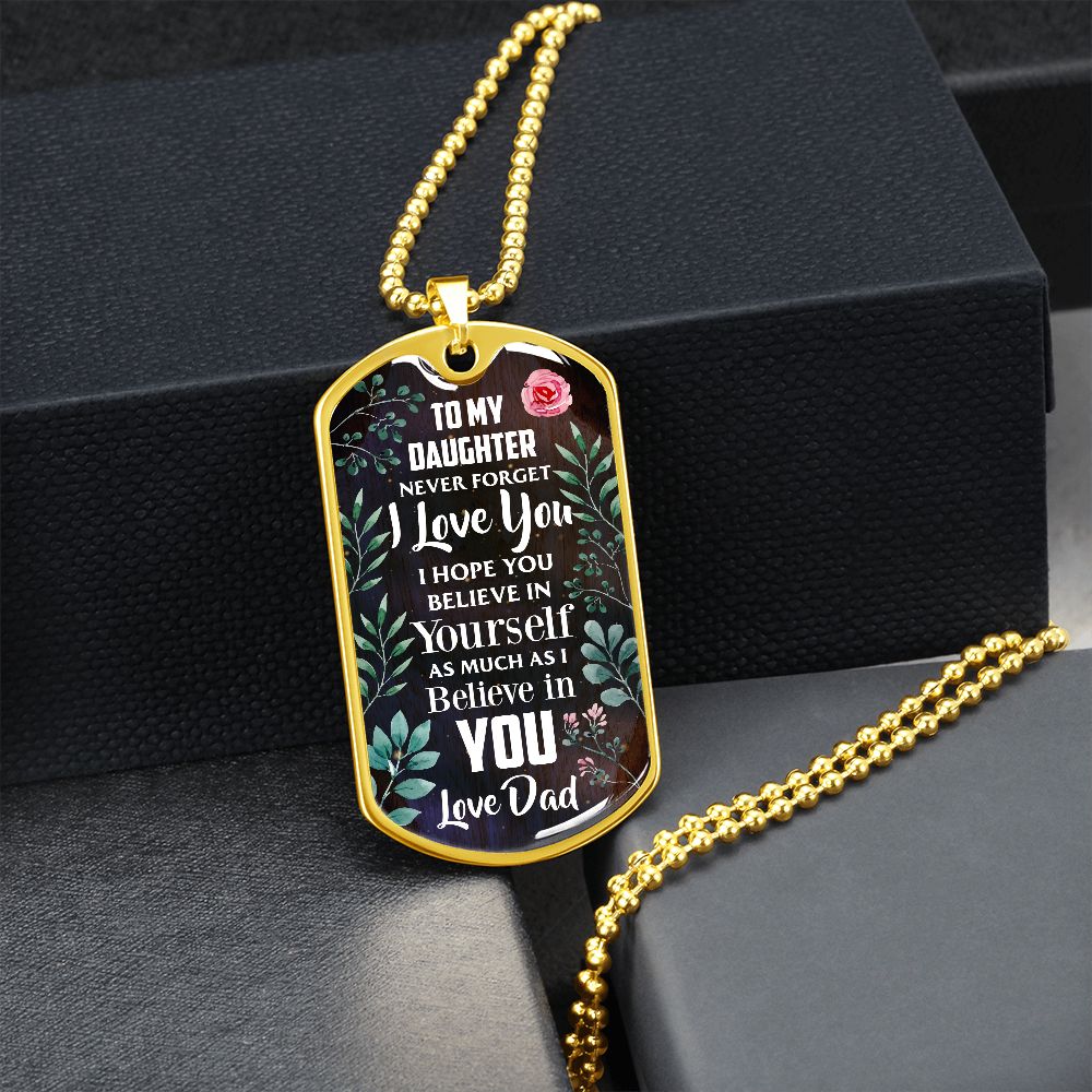 To My Daughter Never Forget