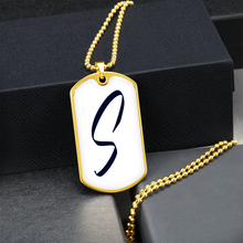 Load image into Gallery viewer, Dog Tag Necklace (Sample)

