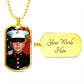 Sample Dog Tag - American Soldier