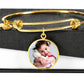 Sample Circle Bangle - Little Girl Photo