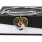 Sample Heart Bangle - Couple Photo