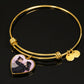 Sample Heart Bangle - Mom & Daughter