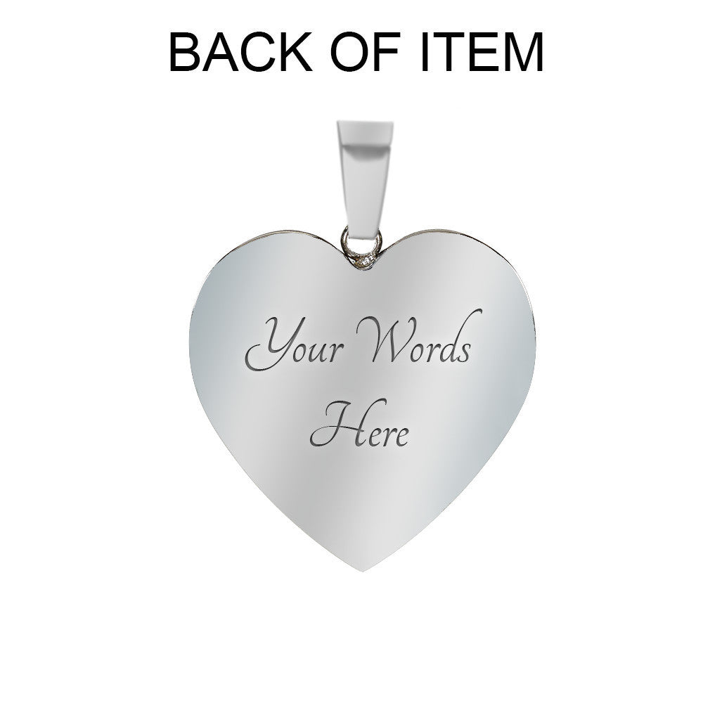 Sample Heart Bangle - Couple Photo