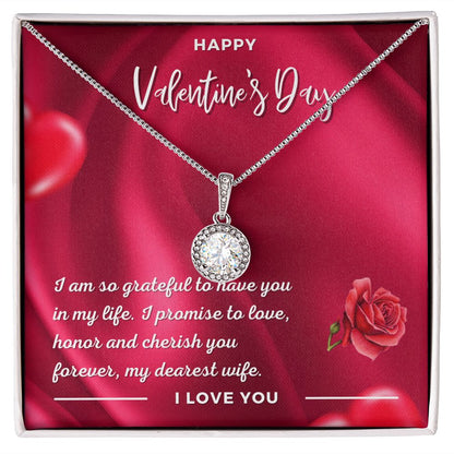 Carlos to Brittany Gredler  Eternal Hope Necklace