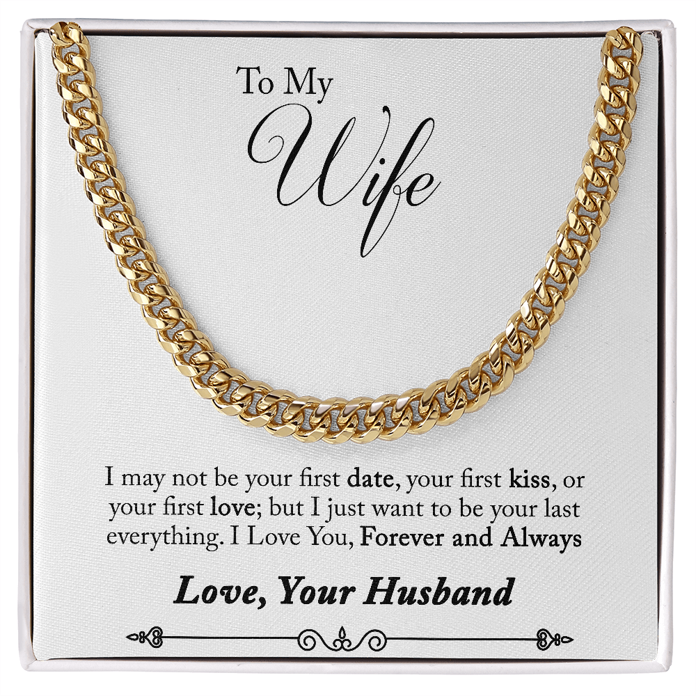 Quang Vo Gold Cuban chain (with Extension)