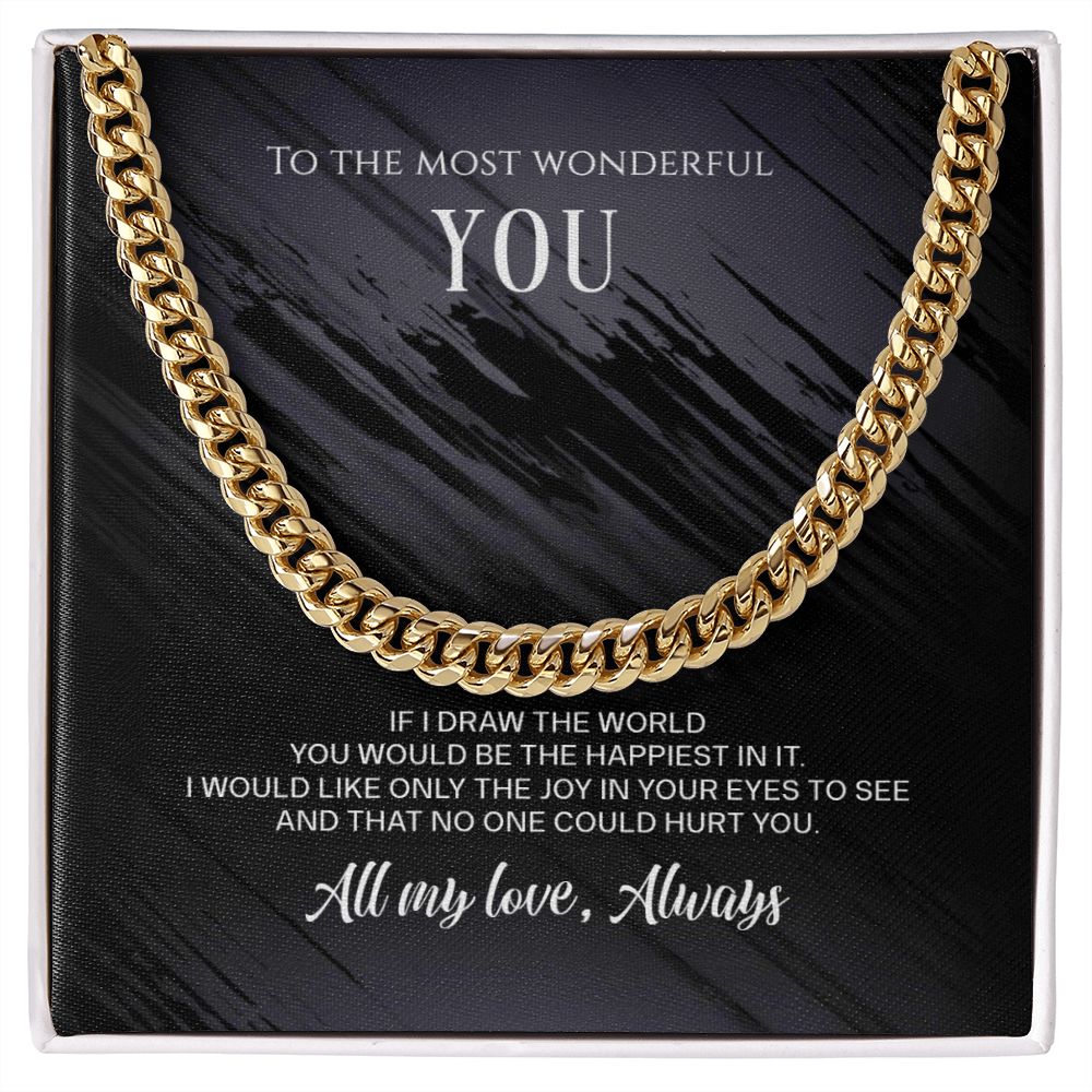 Nicolas to Emma Cuban Chain