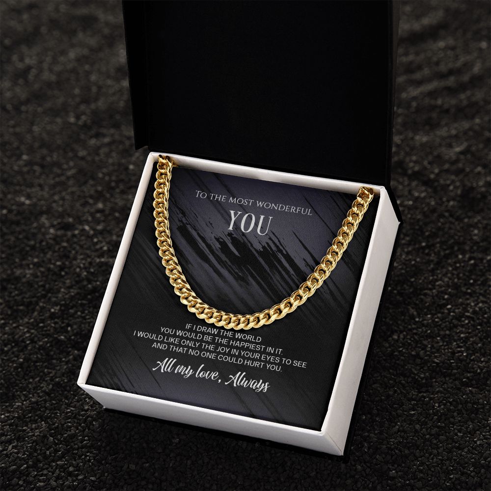 Nicolas to Emma Cuban Chain