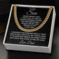 UCG Sample Zafi to Alan Cuban Link Silver Luxury Box