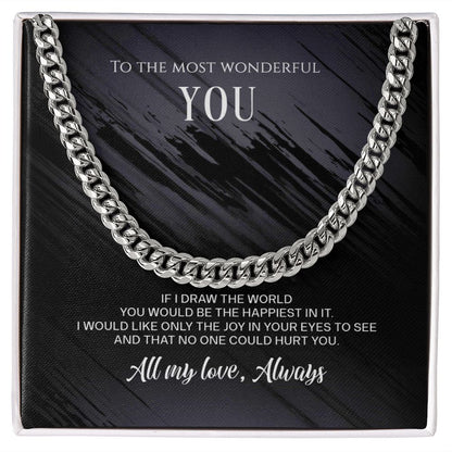 Nicolas to Emma Cuban Chain