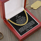 UCG Sample Zafi to Alan Cuban Link Silver Luxury Box