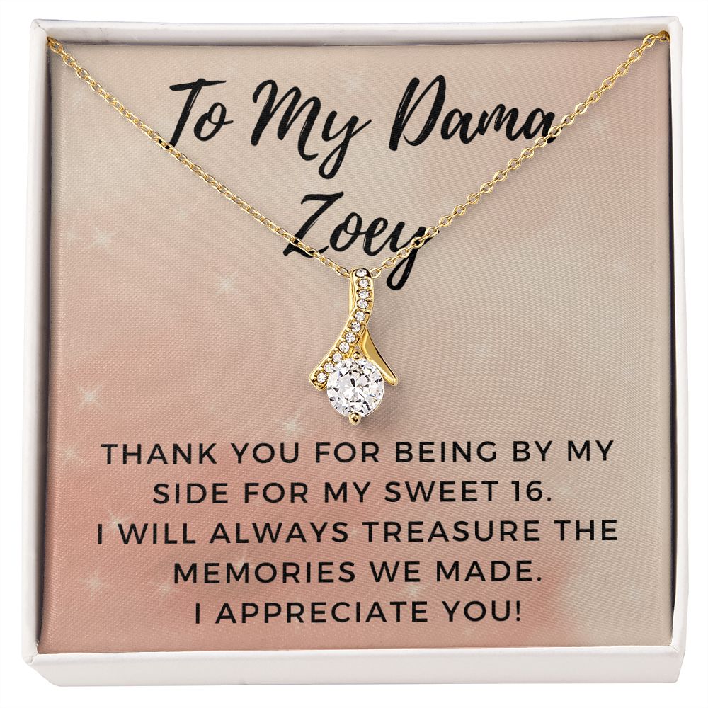 Robyn to Gil Alluring Beauty  White Gold