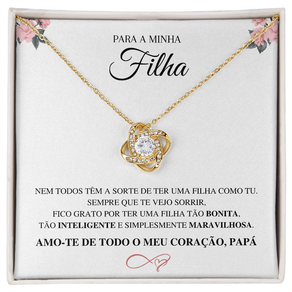 Nicolas to Diana Pires Love Knot Necklace