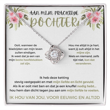 Nicolas - Tristan Love knot ketting - Voor mijn mooie dochter - Ik hou van jou, voor altijd