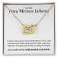 Nicolas to Sabrina Interlocking Hearts Necklace An Die Frau Meines Lebens