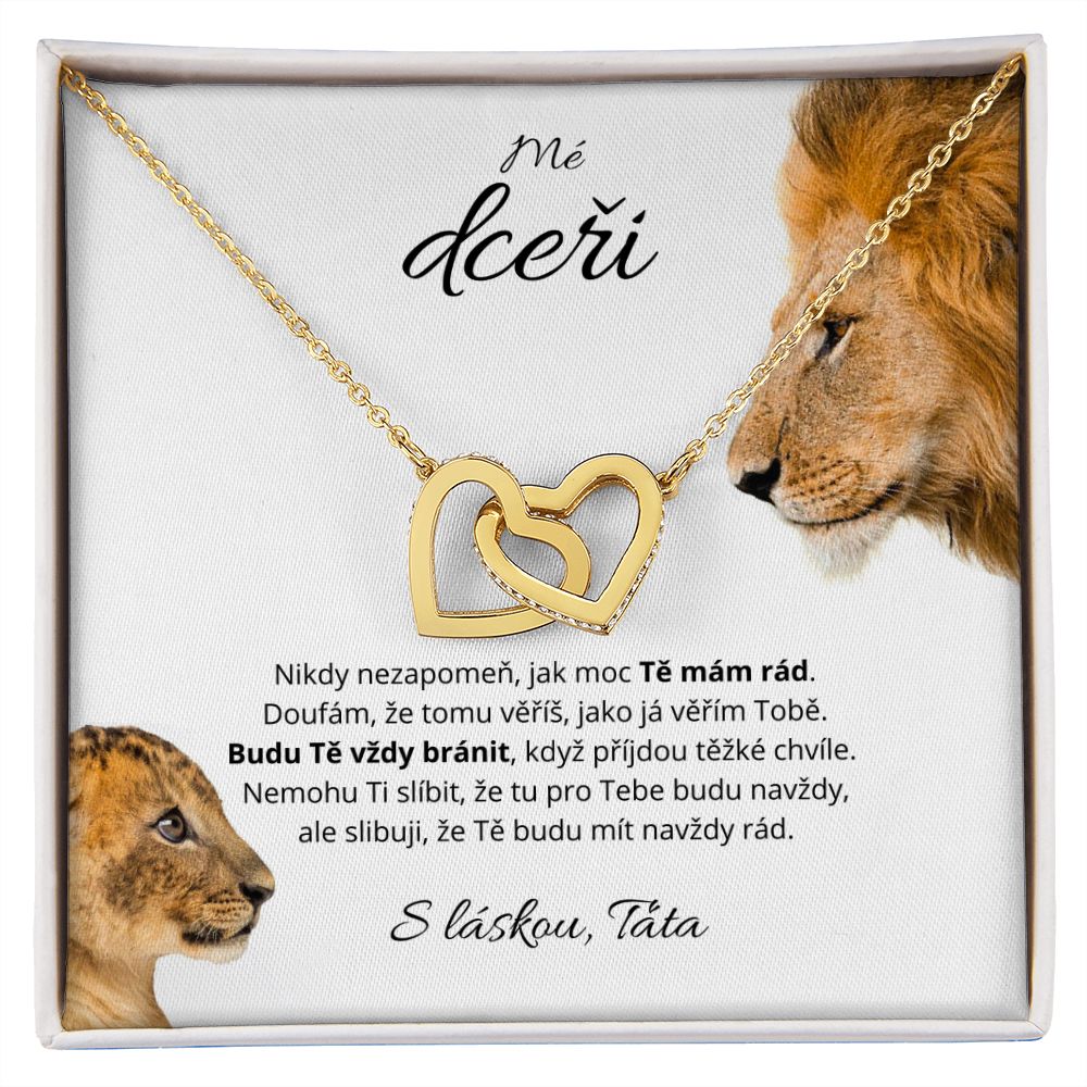 Nicolas to Lukas Interlocking Hearts me dceri Te mam rad