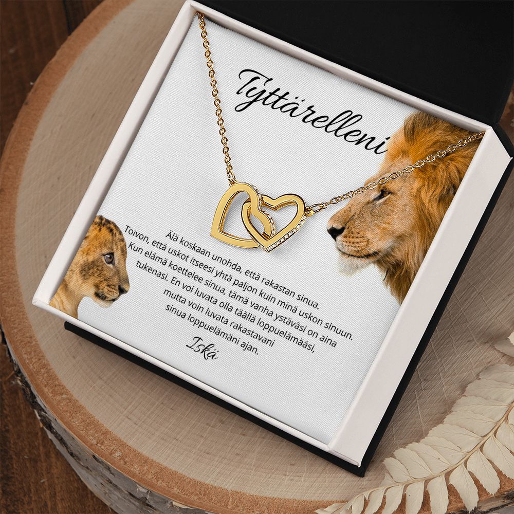 Nicola to Sonja - Fuusiorakkaus-kaulakoru – Tyttärelleni - Iskä